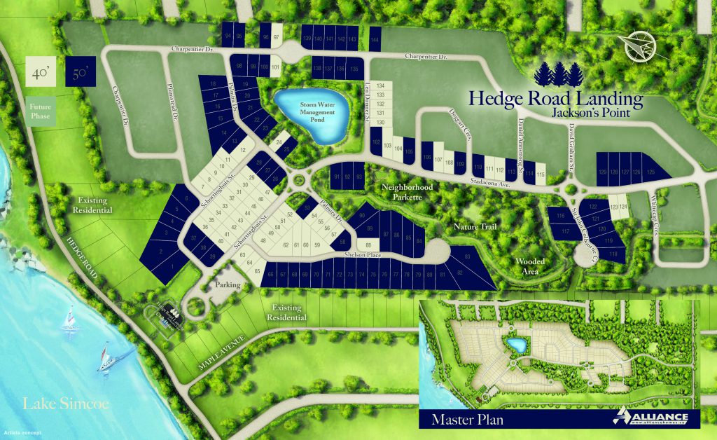 Hedge Road Landing Site Plan March23 2015